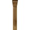 Ekena Millwork Traditional Steel Bracket, Hammered Gold 2"W x 12"D x 12"H BKTM02X12X12TRHGO - alternate 2